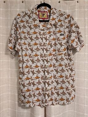 NWOT Cinch Classic Cowboy Dinosaur Shirt